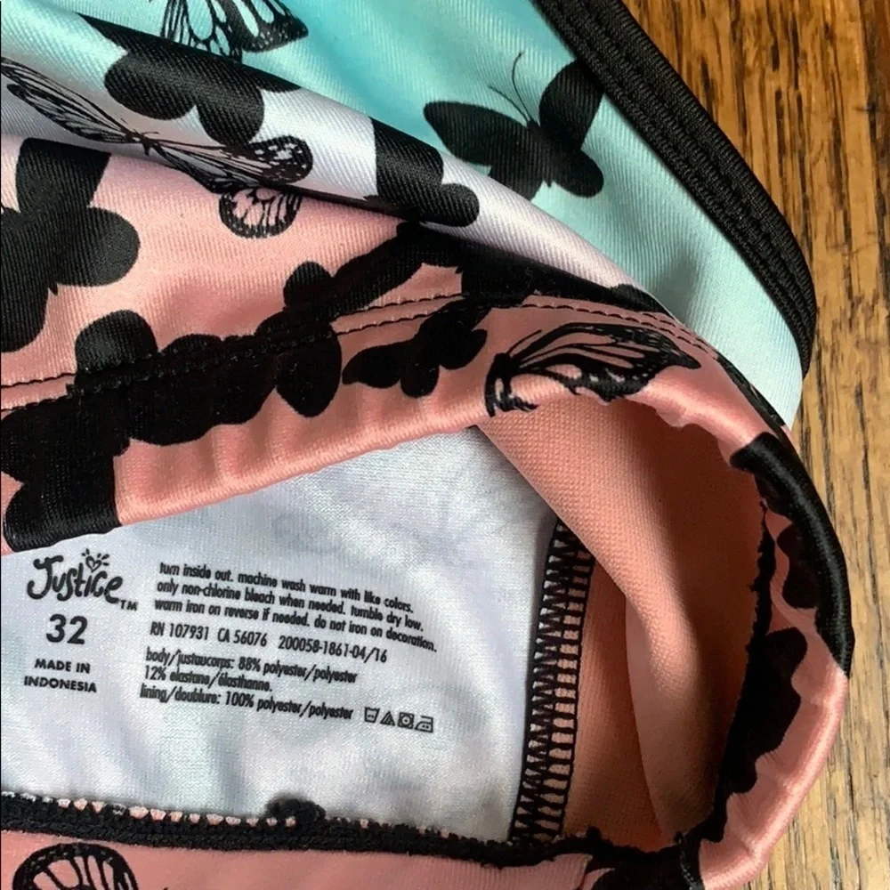 Justice sport bras